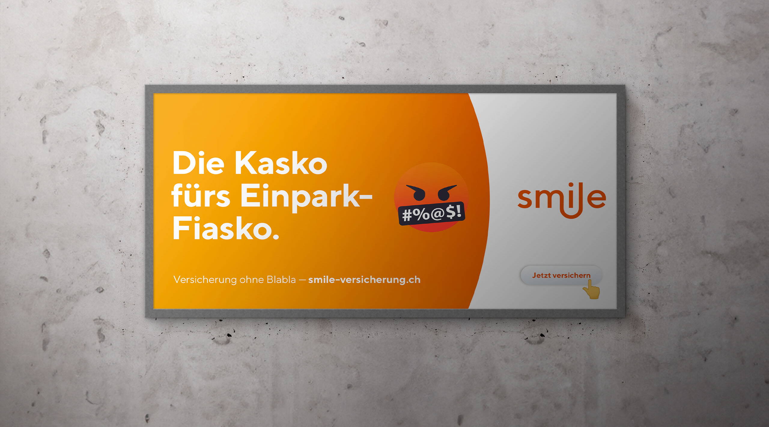 Tollkirsch_Deine Agentur_Smile Versicherung_Branding Wir haben Smile Versicherung ein frisches Corporate Design verpasst, das online und offline Klartext spricht. Kein Schnickschnack damit jede Kampagne sitzt und die Botschaft ohne Umwege ankommt..