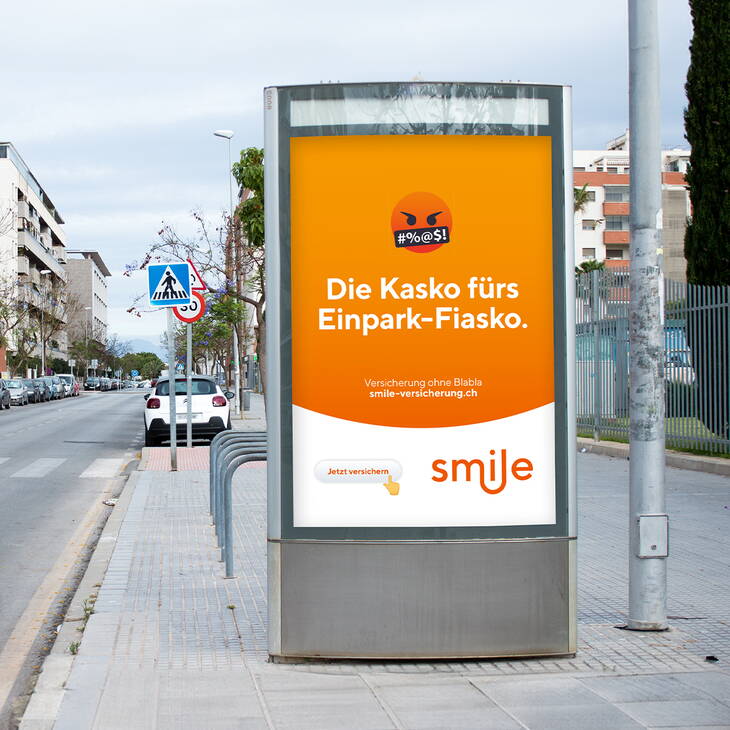 Tollkirsch Deine Agentur_Smile Versicherung_Branding Tollkirsch Deine Agentur_Smile Versicherung_Branding